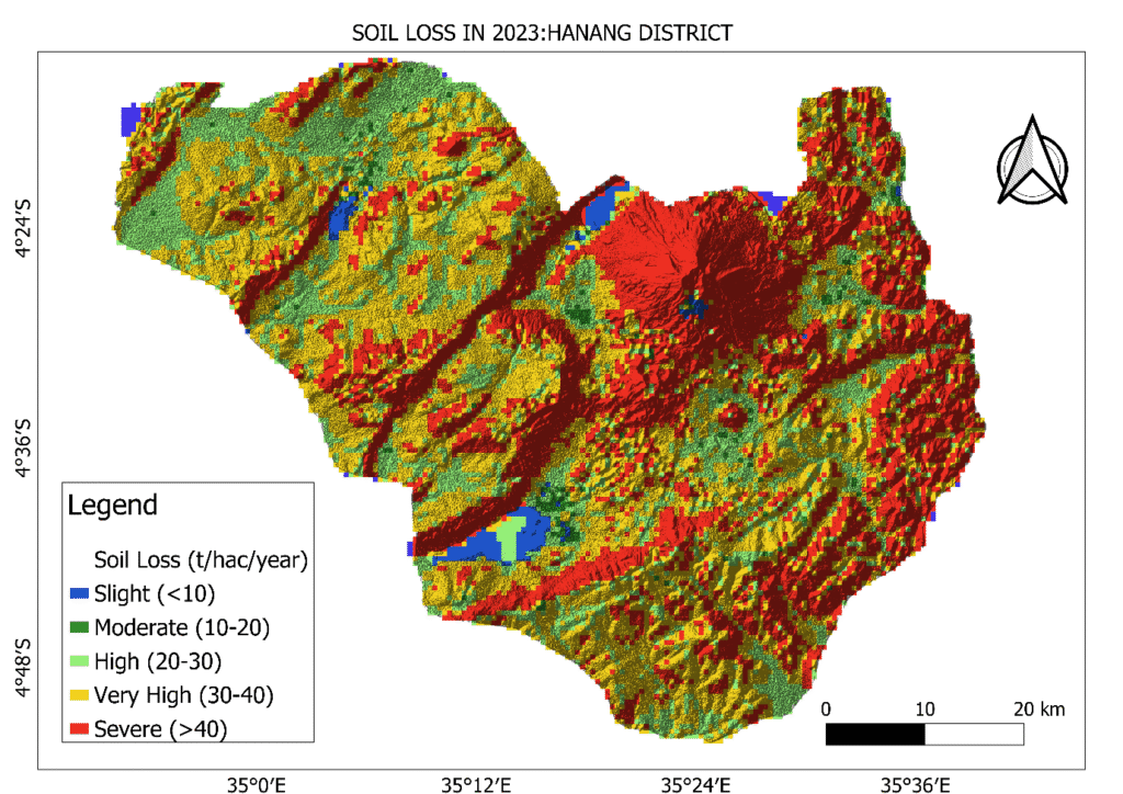 Landslide in Hanang District Manyara