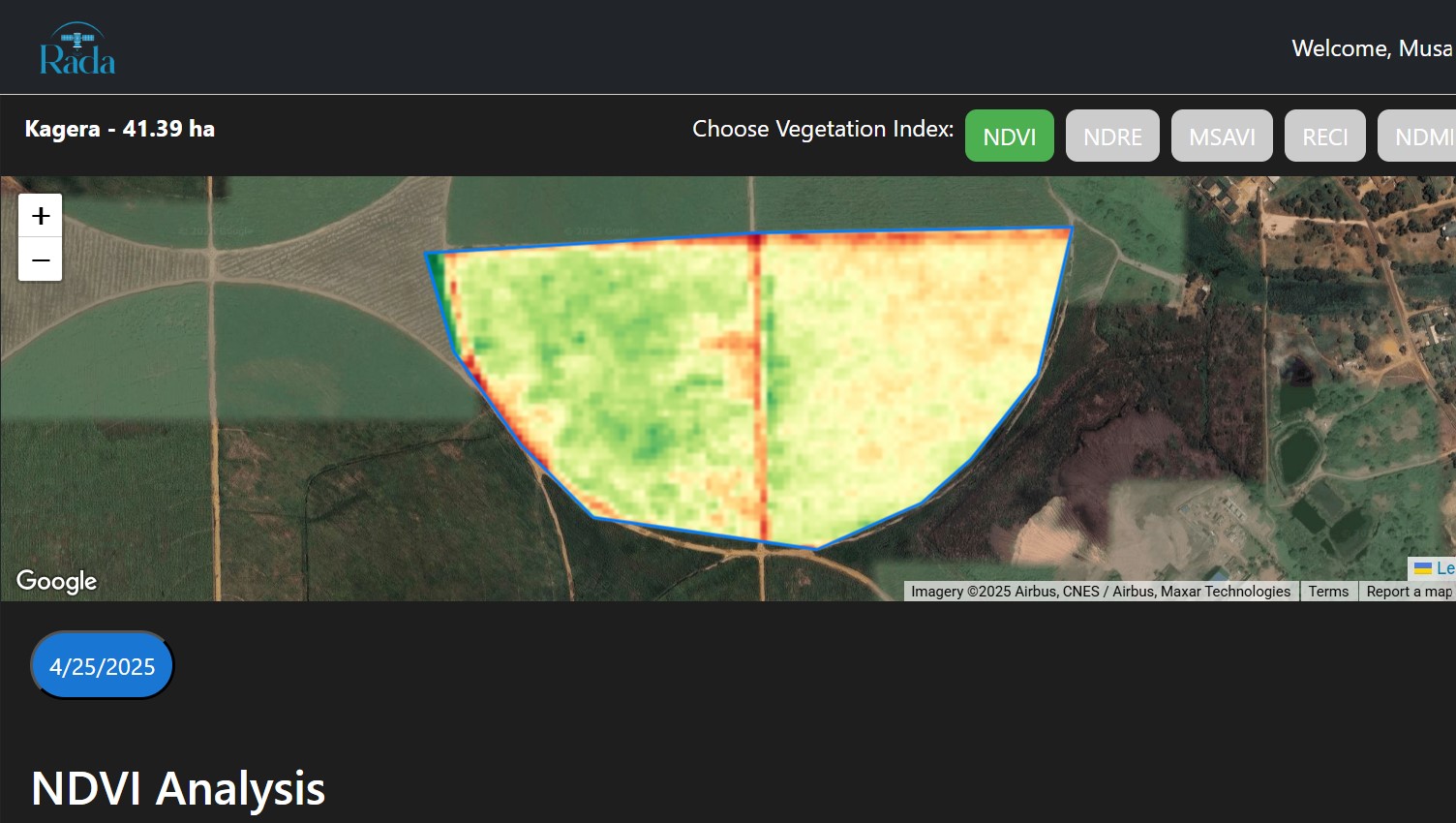 Crop Monitoring Platform
