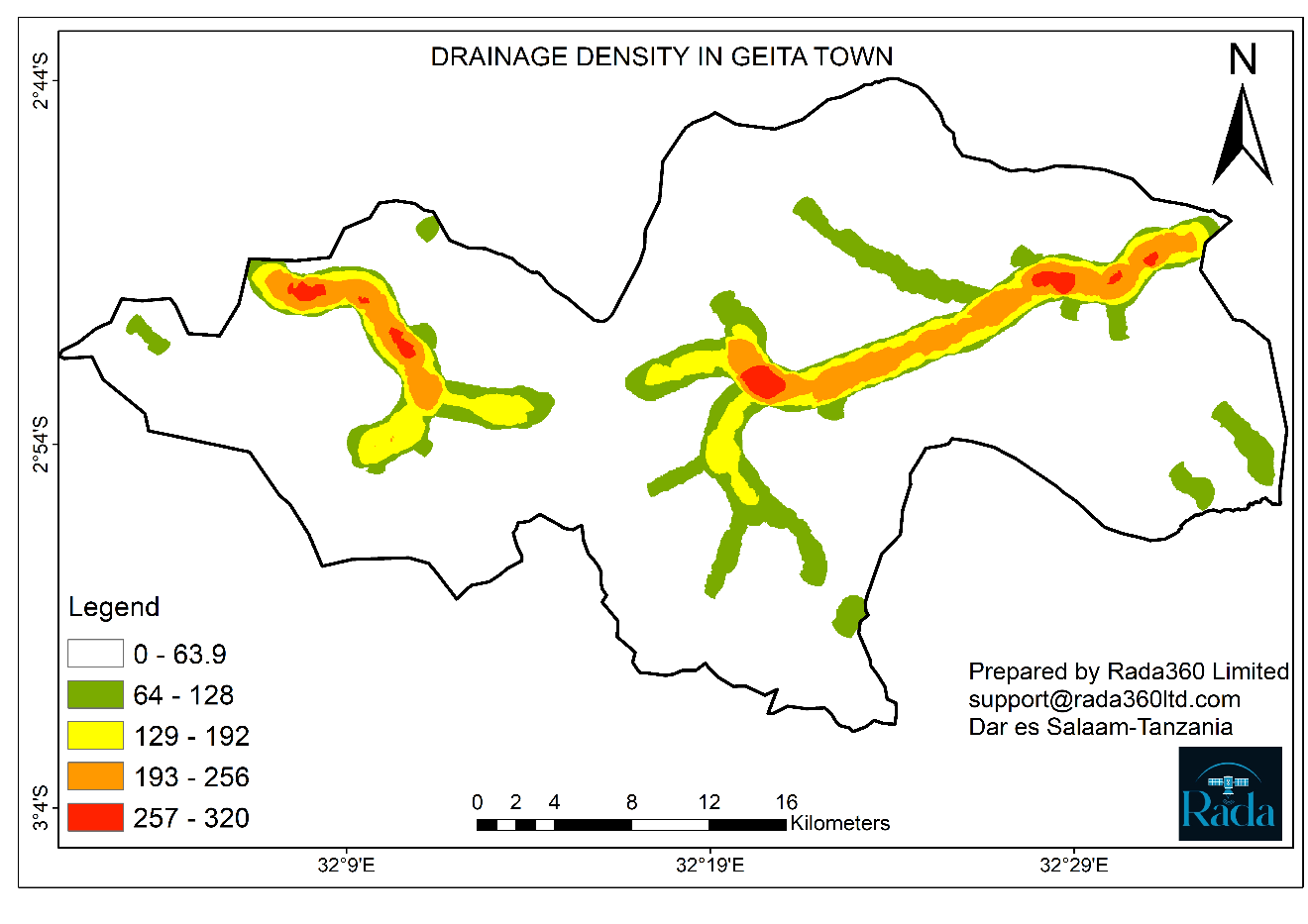 Drainage density