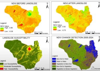 Landslide in Hanang District Manyara
