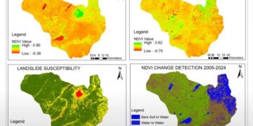 Landslide in Hanang District Manyara