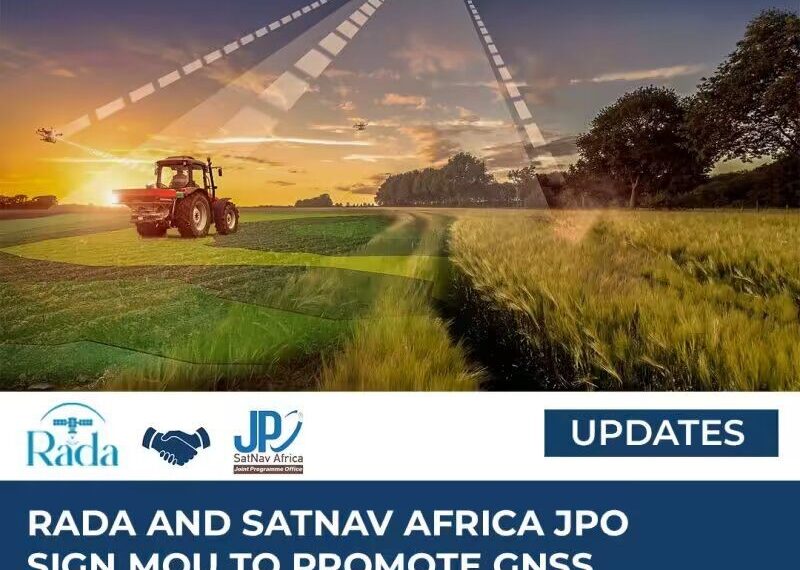 Rada 360 signed a Memorandum of Understanding (MoU) with SatNav Africa JPO