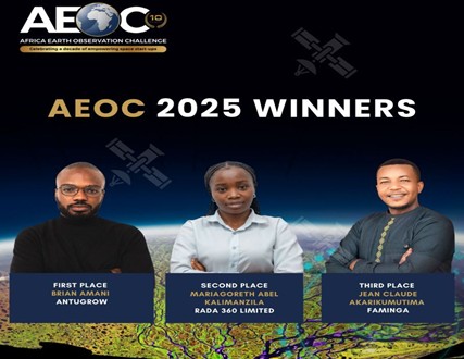 Rada 360 won the Africa Earth Observation Challenge (AEOC)